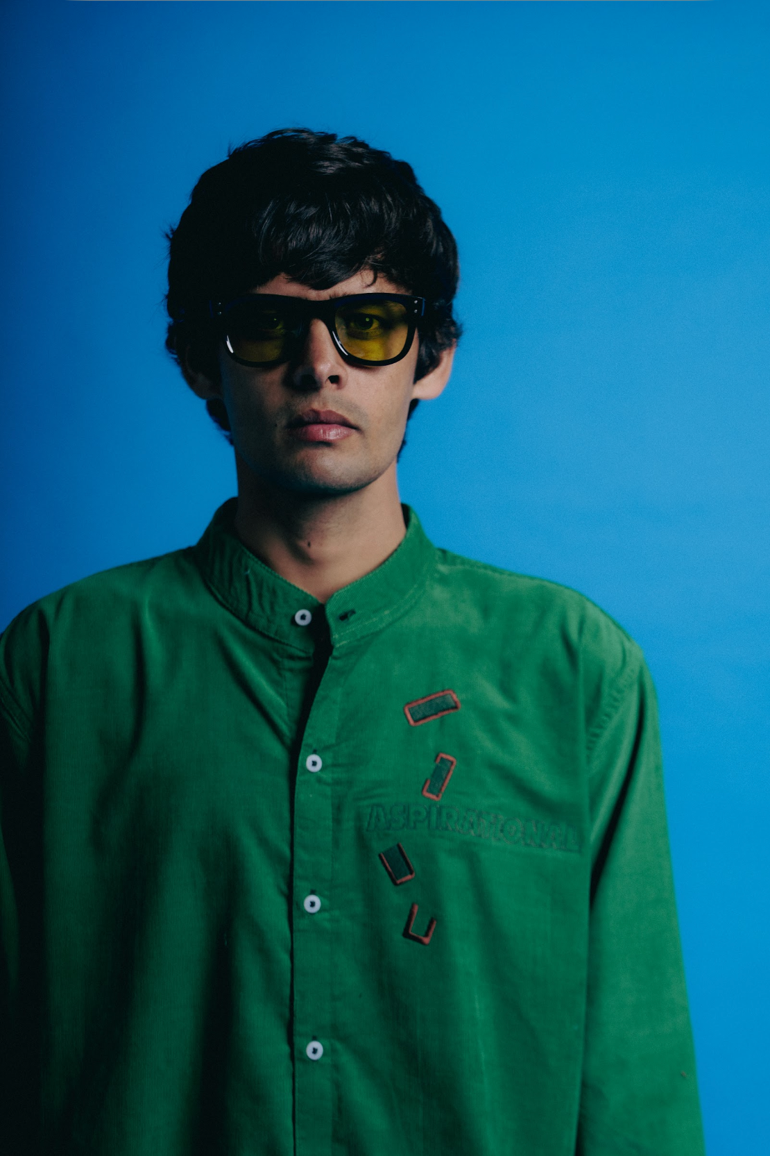 IMPERFECT PROGRESS CORDUROY EMBROIDERED SHIRT