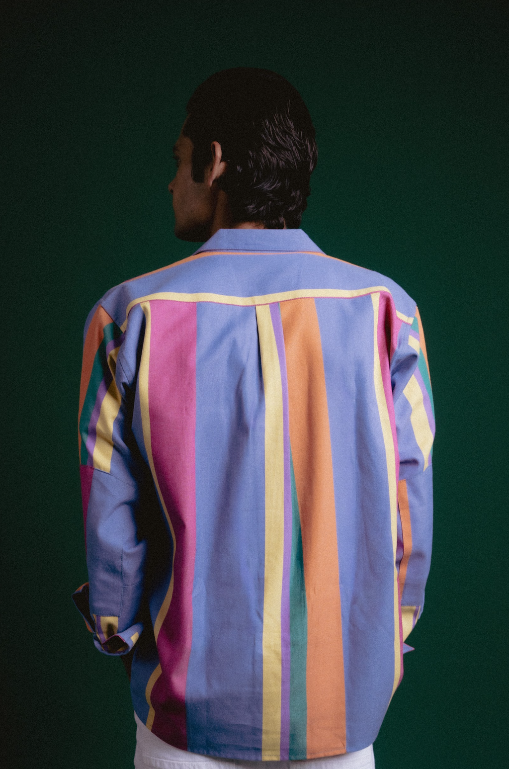 IMPORTED STRIPE JAPANESE INSPIRED  SHIRT