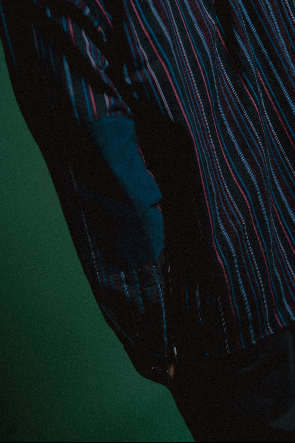 SUMI STRIPE JAPANESE INSPIRED CORDUROY SHIRT