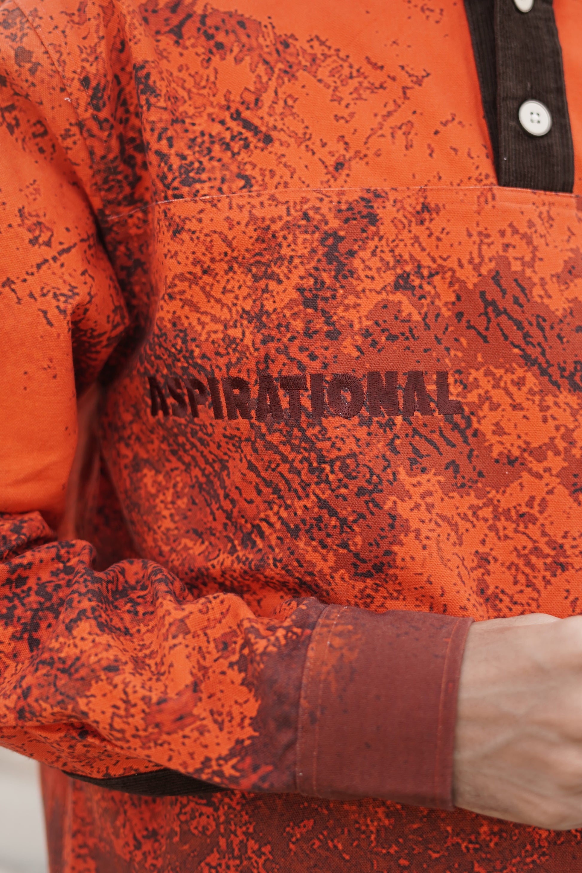 THE COURAGE FLAME POLAR OVERSHIRT