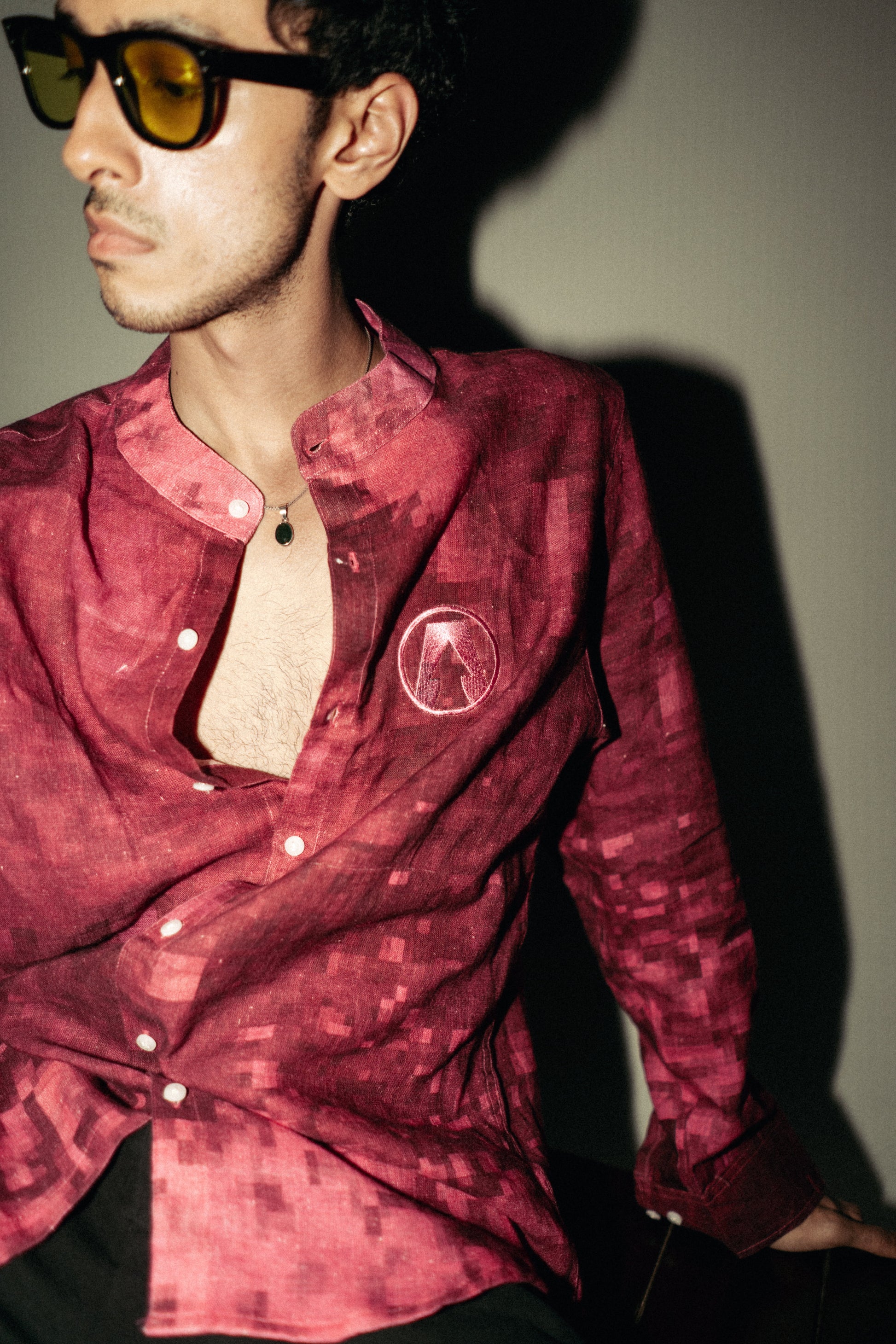 SIGNAL NOISE PURE LINEN SHIRT